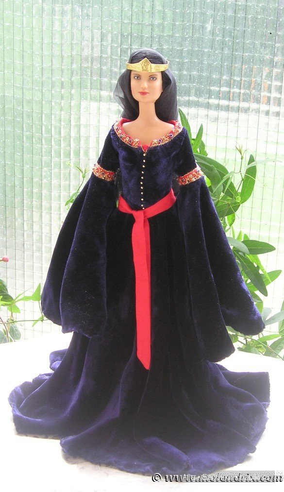 Красивые платья для кукол, выкройки