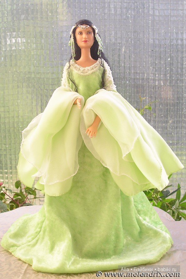 Красивые платья для кукол, выкройки