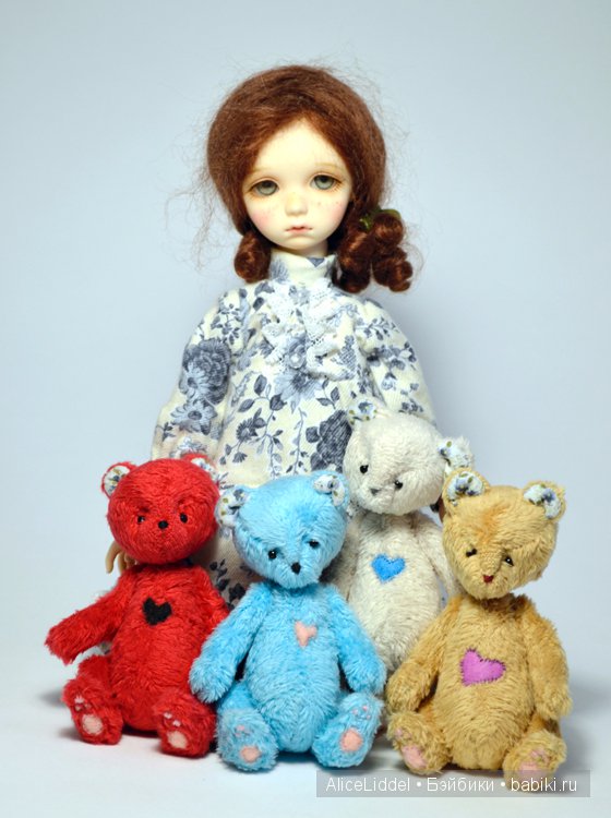 Маленькая армия мишек тедди