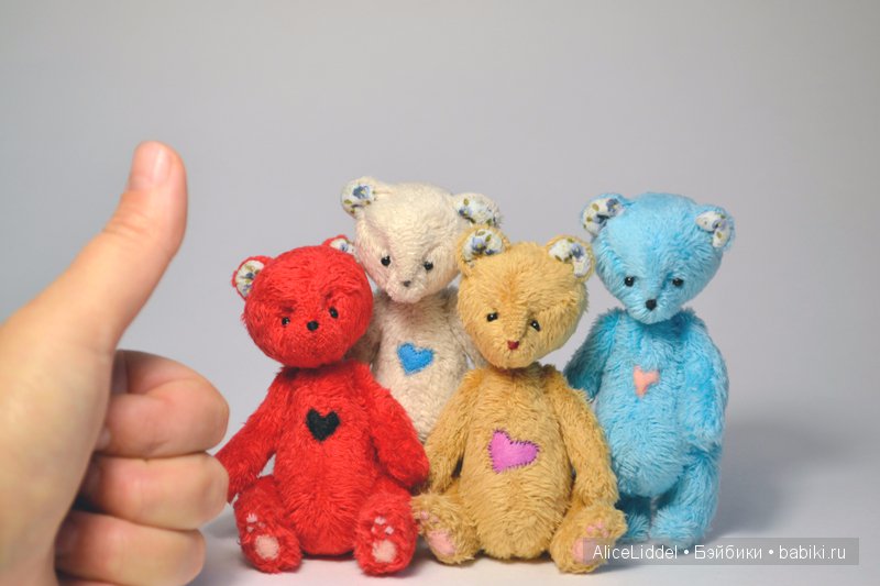 Маленькая армия мишек тедди