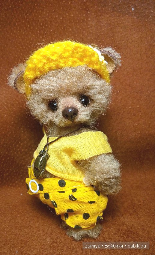 Мишка тедди Тимошка - забавный мальчуган