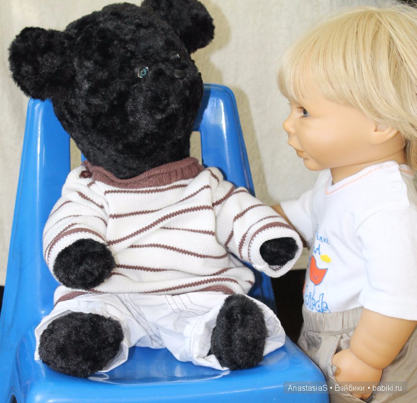 Мишка, для сынишки — Куклы Brigitte Leman (Бриджит Леман): Zapf Creation (фото 10)