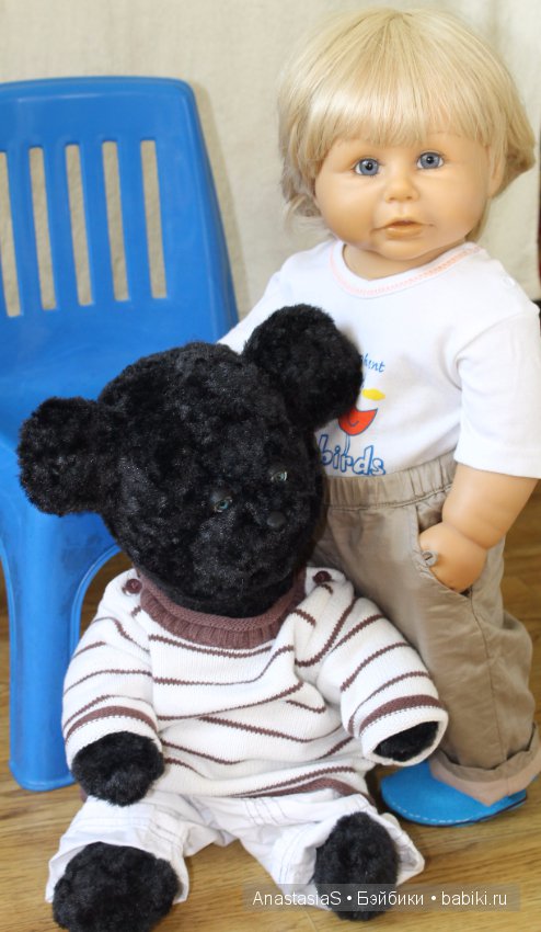 Мишка, для сынишки — Куклы Brigitte Leman (Бриджит Леман): Zapf Creation (фото 2)