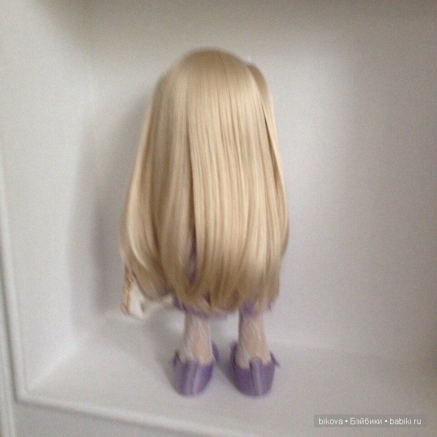 Маруся - именинница интерьерная куколка из ткани (фото 7)