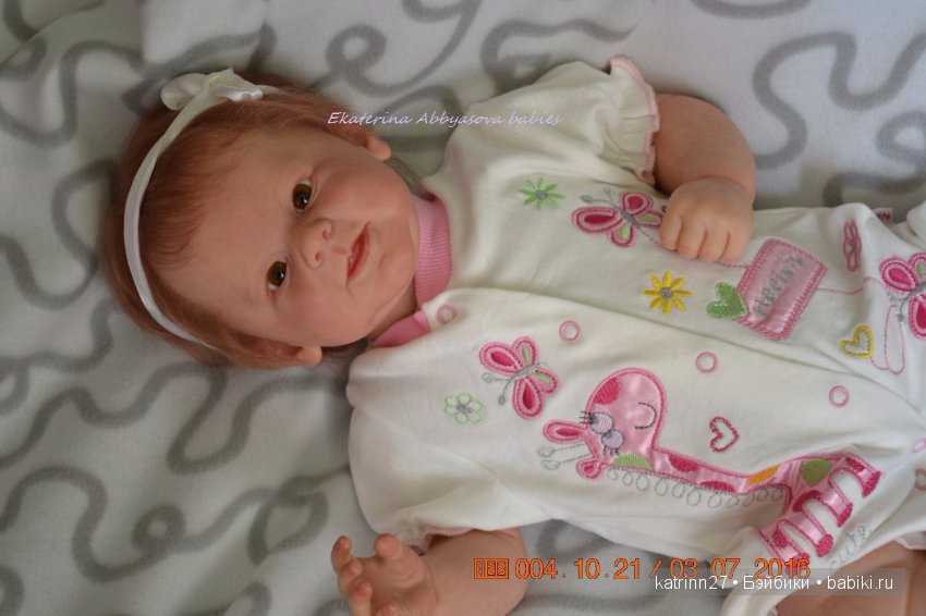 Дариша, молд Greta by A. Arcello. Моя версия. Ekaterina Abbyasova babies