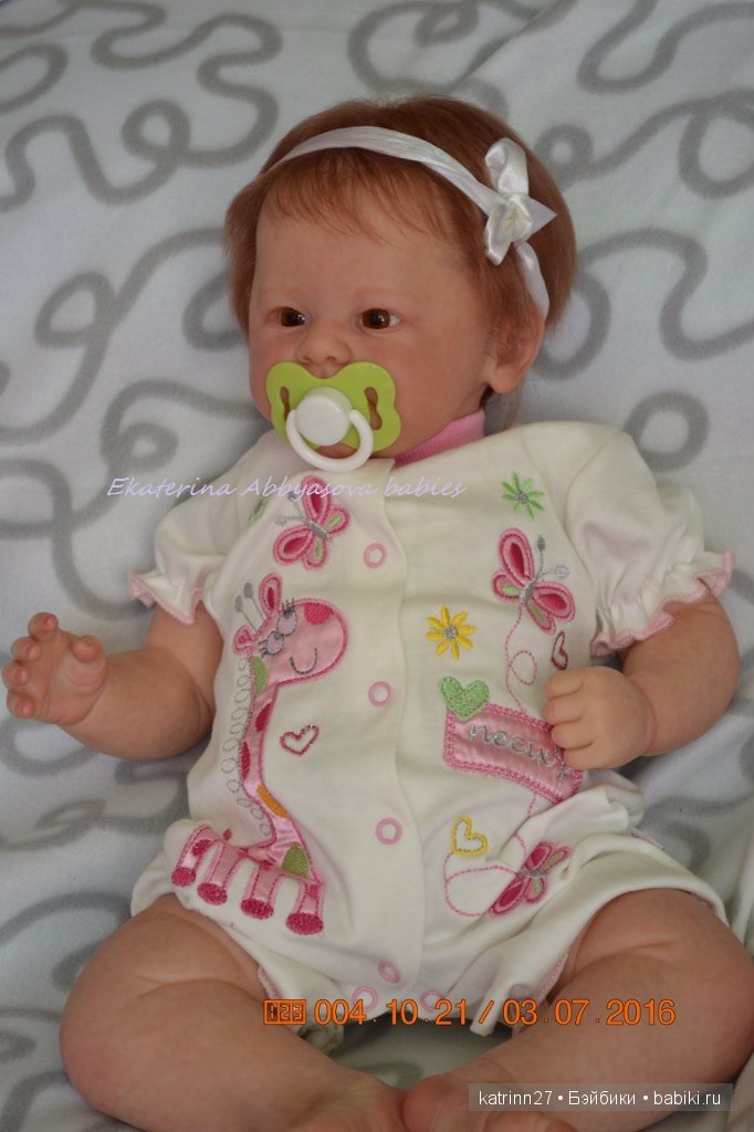 Дариша, молд Greta by A. Arcello. Моя версия. Ekaterina Abbyasova babies