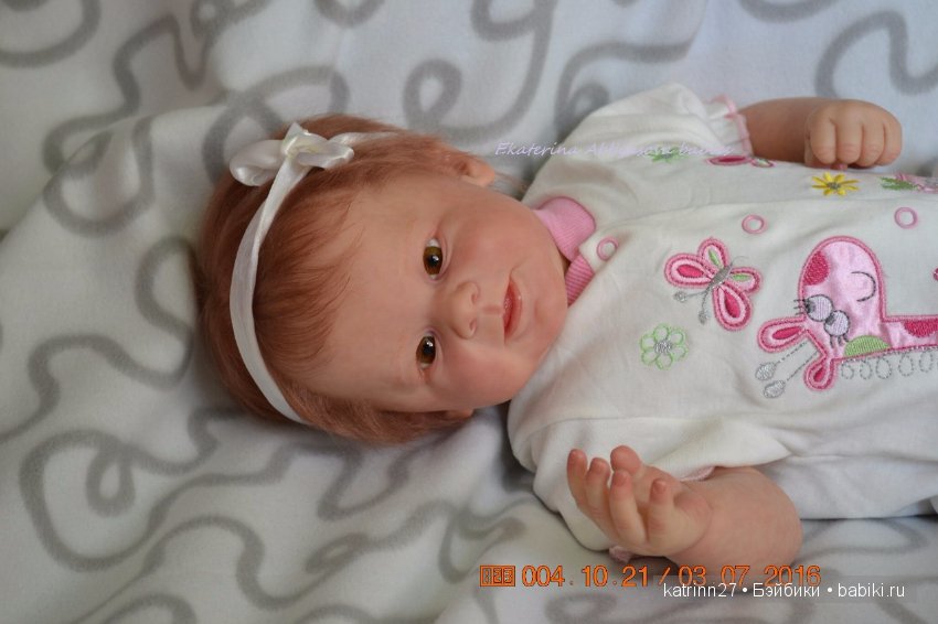 Дариша, молд Greta by A. Arcello. Моя версия. Ekaterina Abbyasova babies