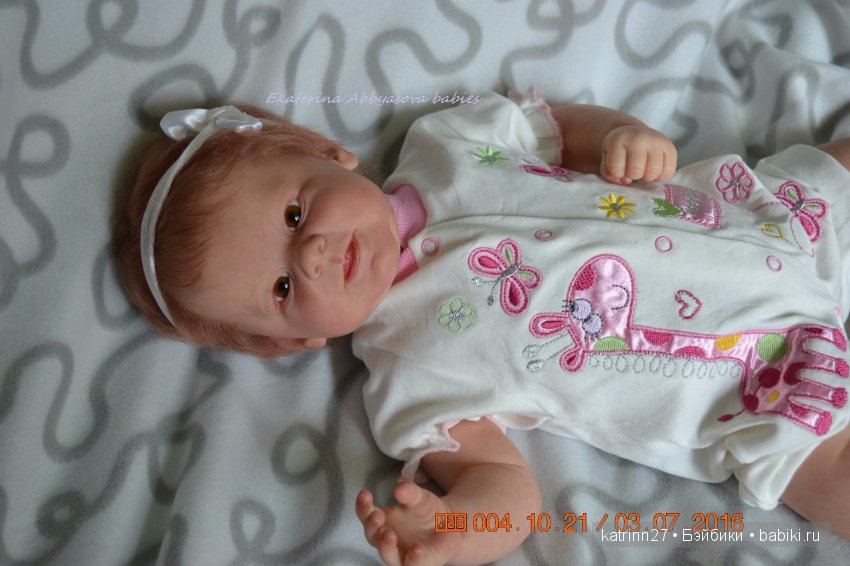 Дариша, молд Greta by A. Arcello. Моя версия. Ekaterina Abbyasova babies