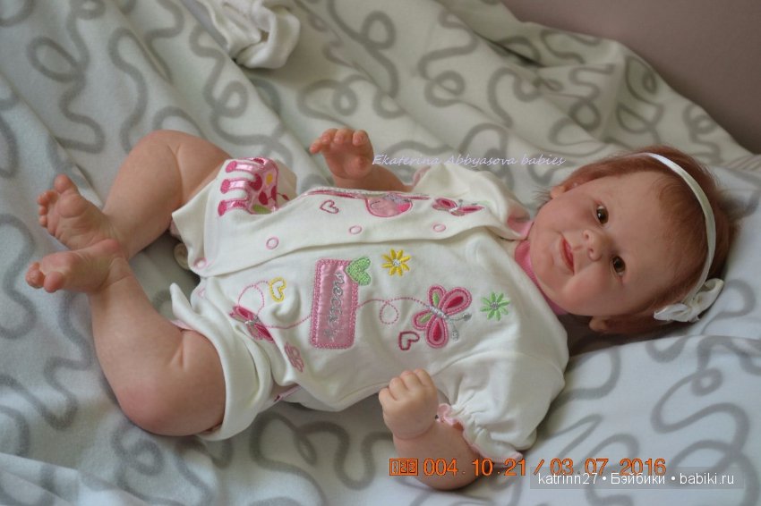 Дариша, молд Greta by A. Arcello. Моя версия. Ekaterina Abbyasova babies