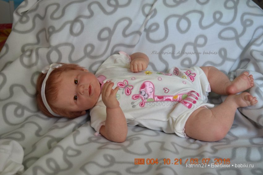 Дариша, молд Greta by A. Arcello. Моя версия. Ekaterina Abbyasova babies