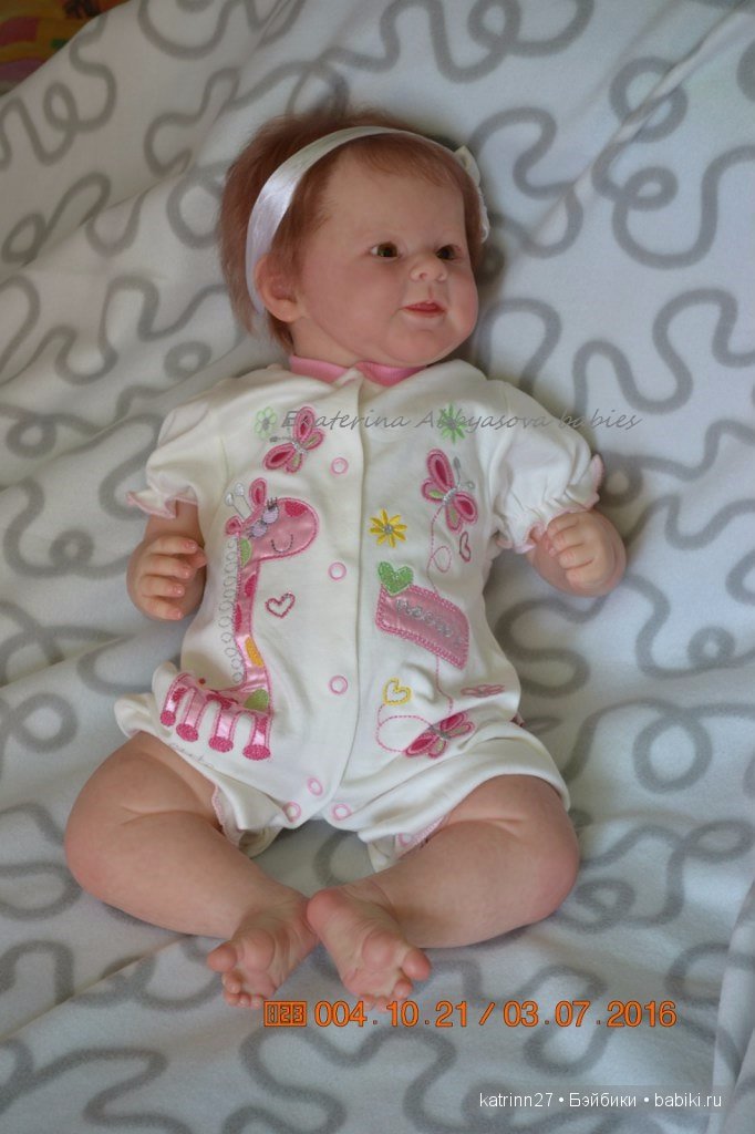 Дариша, молд Greta by A. Arcello. Моя версия. Ekaterina Abbyasova babies