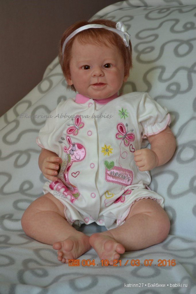 Дариша, молд Greta by A. Arcello. Моя версия. Ekaterina Abbyasova babies