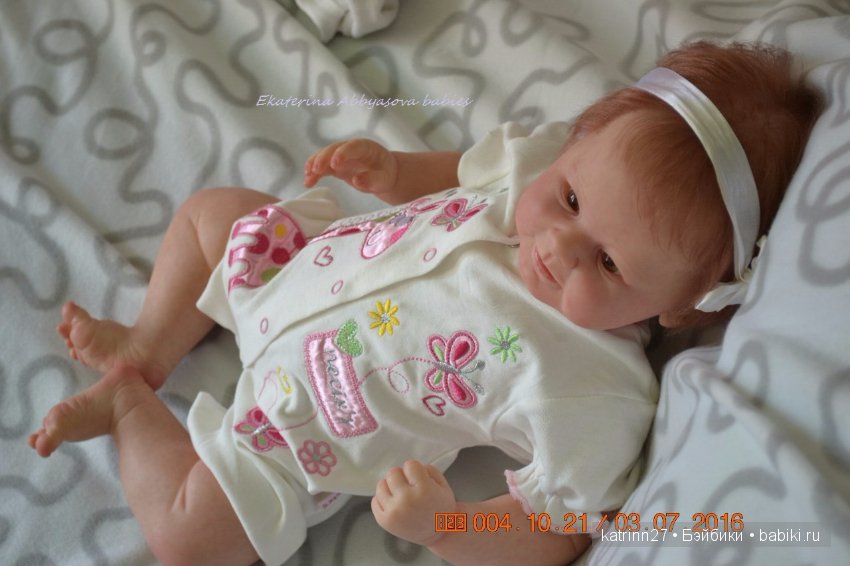 Дариша, молд Greta by A. Arcello. Моя версия. Ekaterina Abbyasova babies