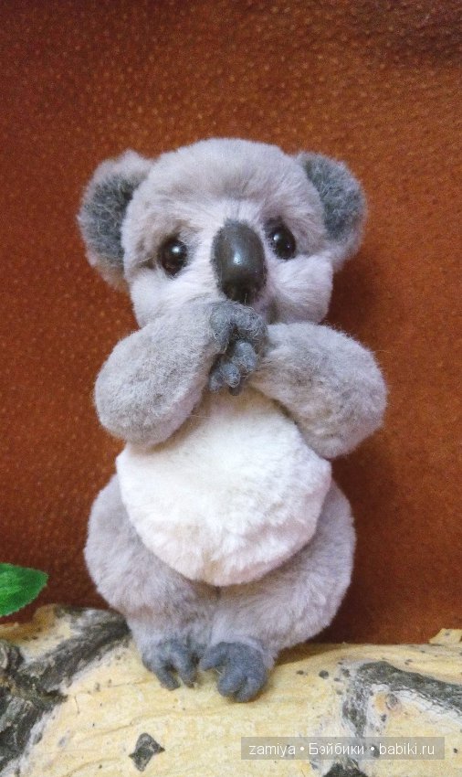 Флаффи - моя маленькая коала,игрушка ручной работы