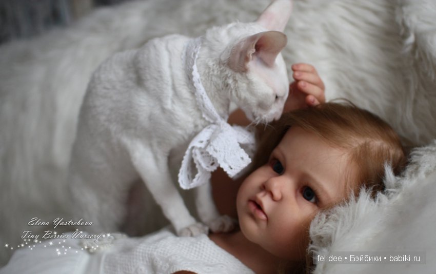 Моя Анжелика! Кукла-реборн Елены Ястребовой