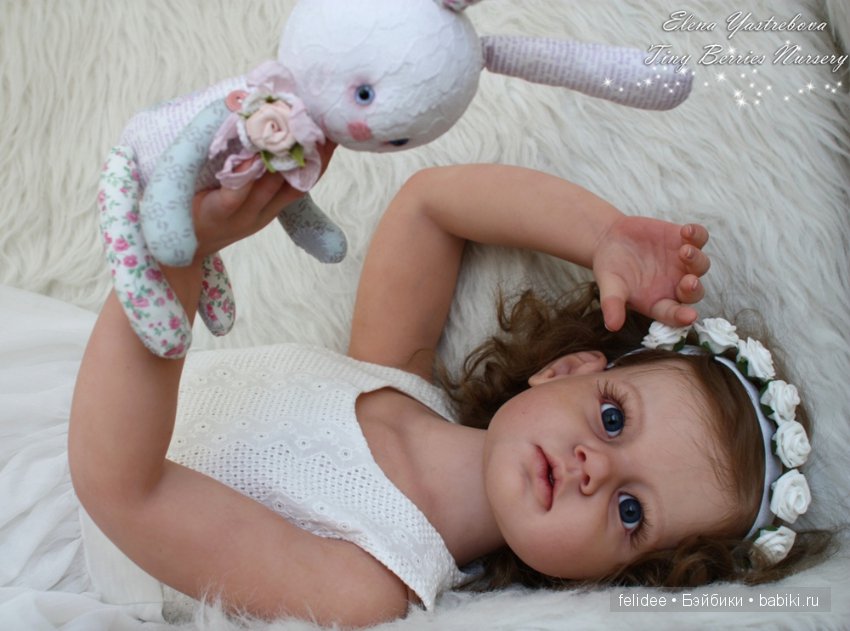 Моя Анжелика! Кукла-реборн Елены Ястребовой