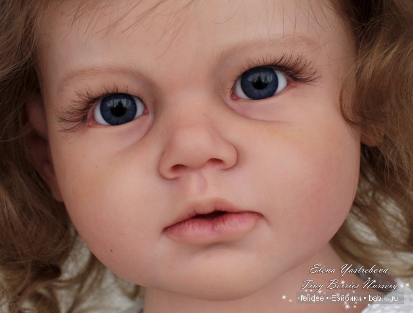 Моя Анжелика! Кукла-реборн Елены Ястребовой