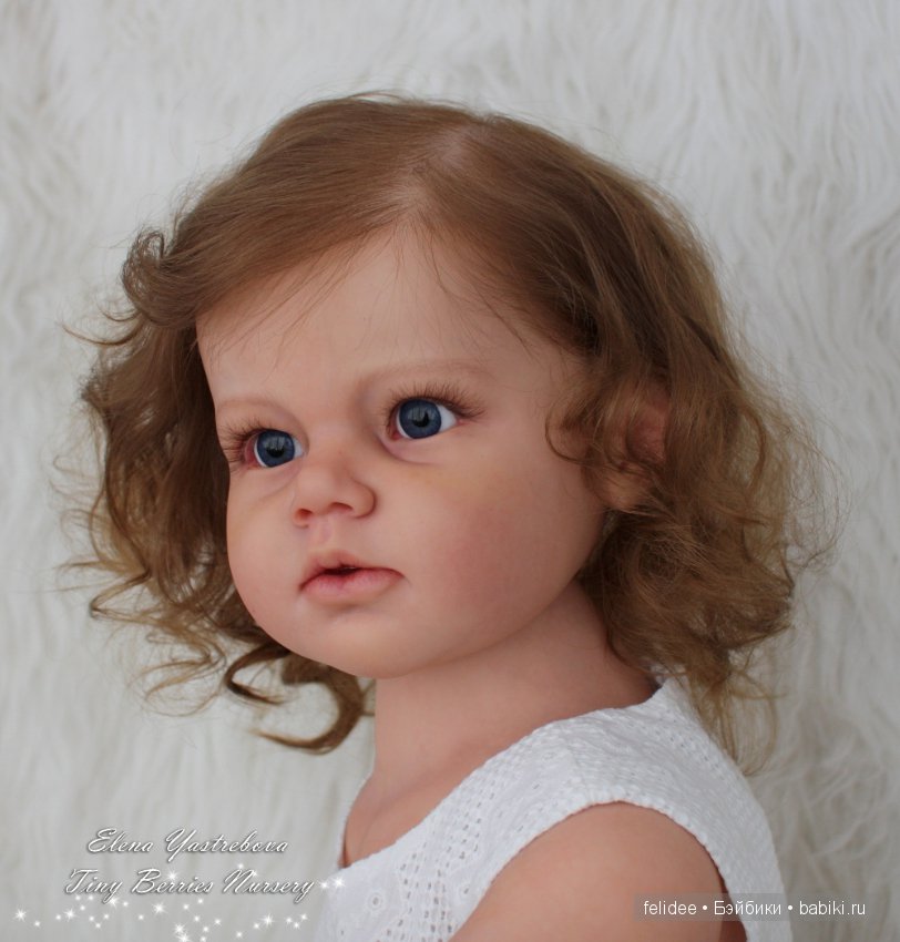 Моя Анжелика! Кукла-реборн Елены Ястребовой