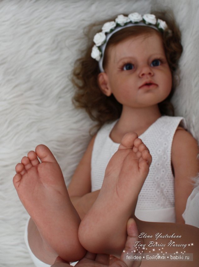 Моя Анжелика! Кукла-реборн Елены Ястребовой