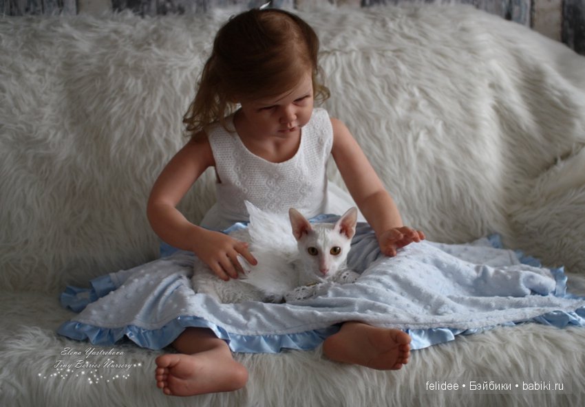 Моя Анжелика! Кукла-реборн Елены Ястребовой