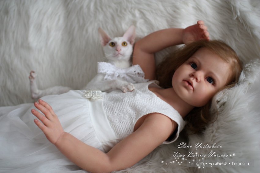 Моя Анжелика! Кукла-реборн Елены Ястребовой