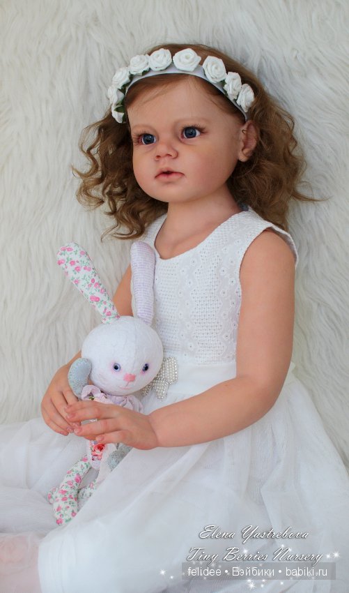 Моя Анжелика! Кукла-реборн Елены Ястребовой