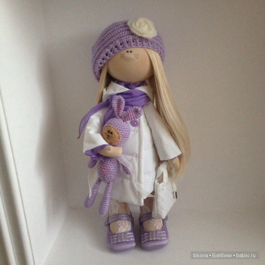 Маруся текстильная куколка Натальи Кудрявцевой