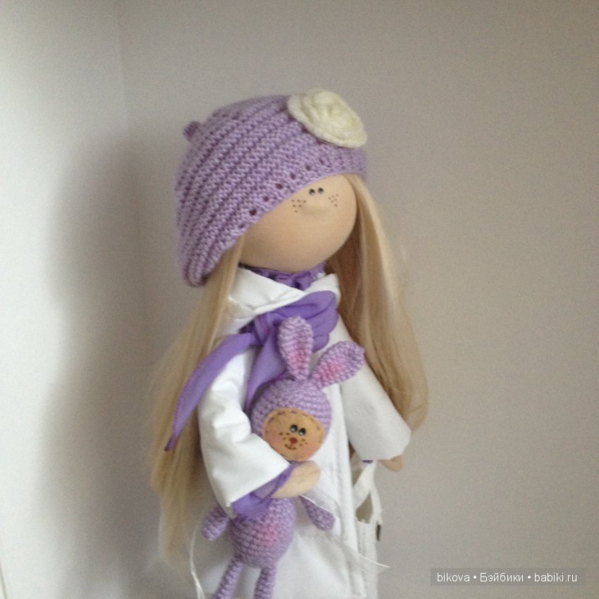 Маруся текстильная куколка Натальи Кудрявцевой