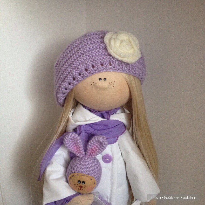 Маруся текстильная куколка Натальи Кудрявцевой
