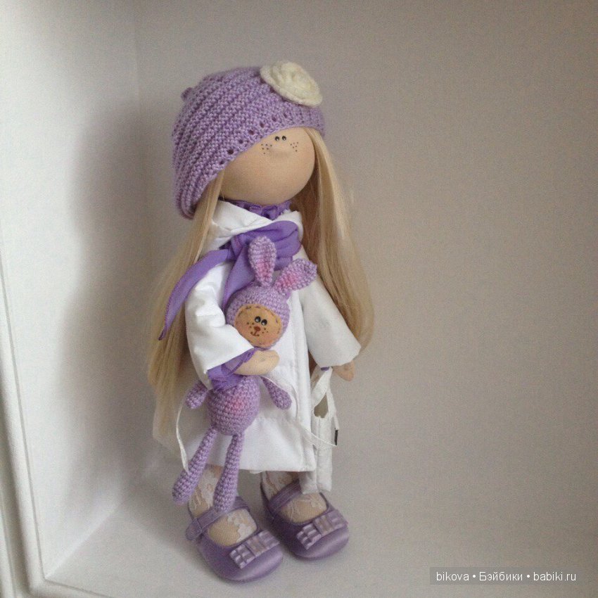 Маруся текстильная куколка Натальи Кудрявцевой