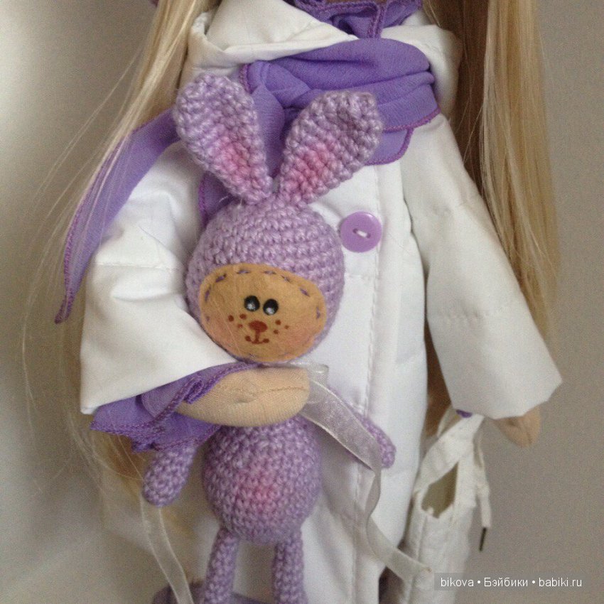 Маруся текстильная куколка Натальи Кудрявцевой