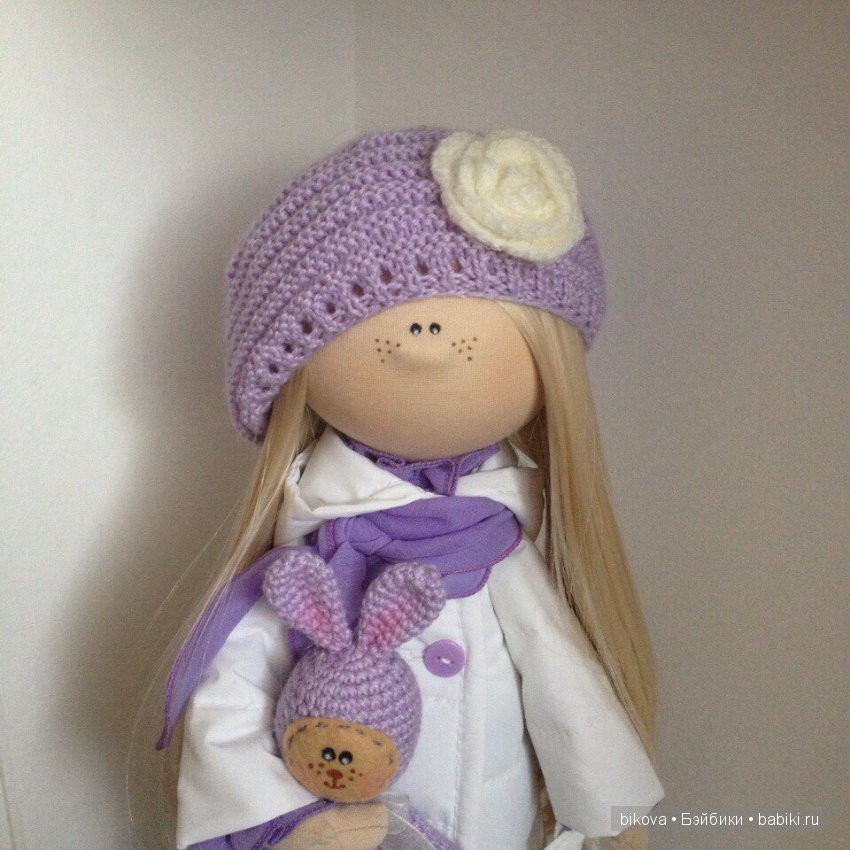 Маруся текстильная куколка Натальи Кудрявцевой