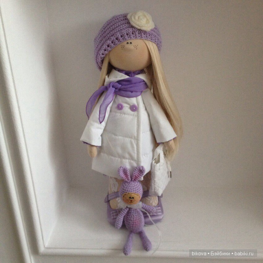 Маруся текстильная куколка Натальи Кудрявцевой