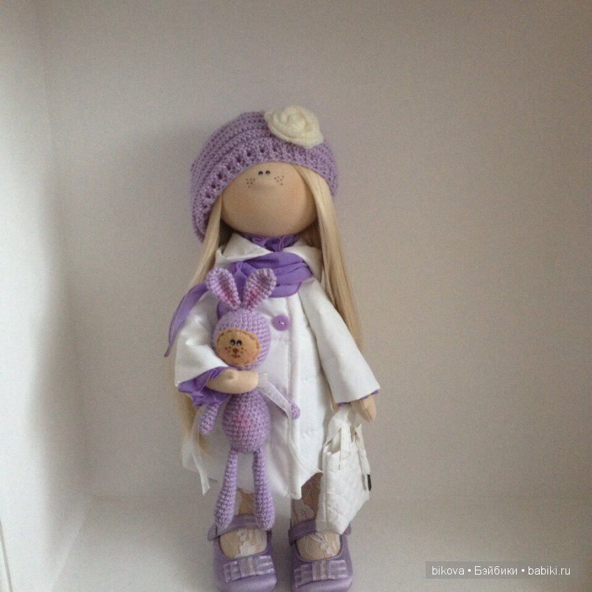Маруся текстильная куколка Натальи Кудрявцевой