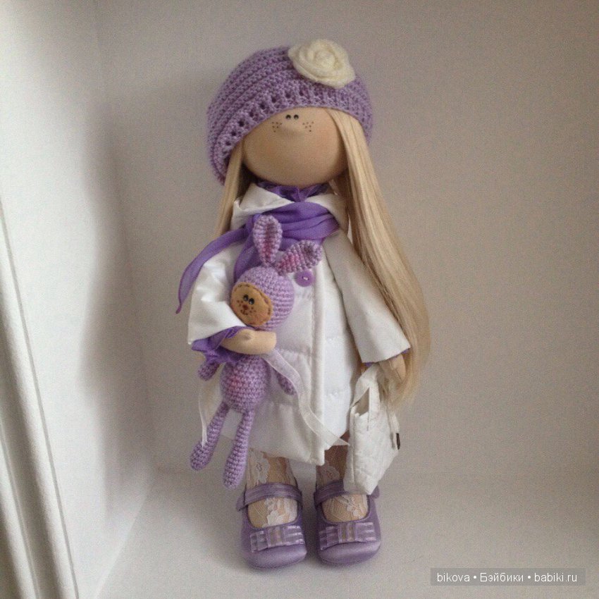 Маруся текстильная куколка Натальи Кудрявцевой