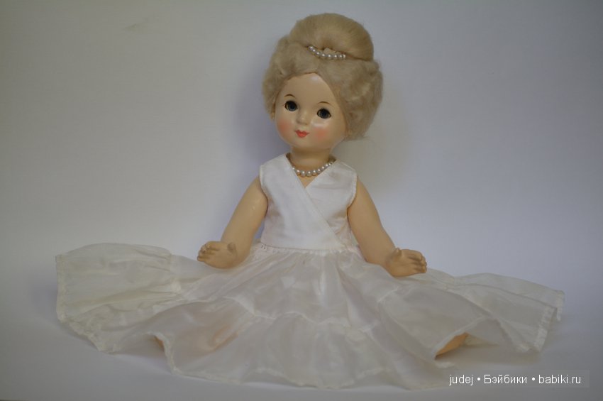 Платье для куклы из ссср