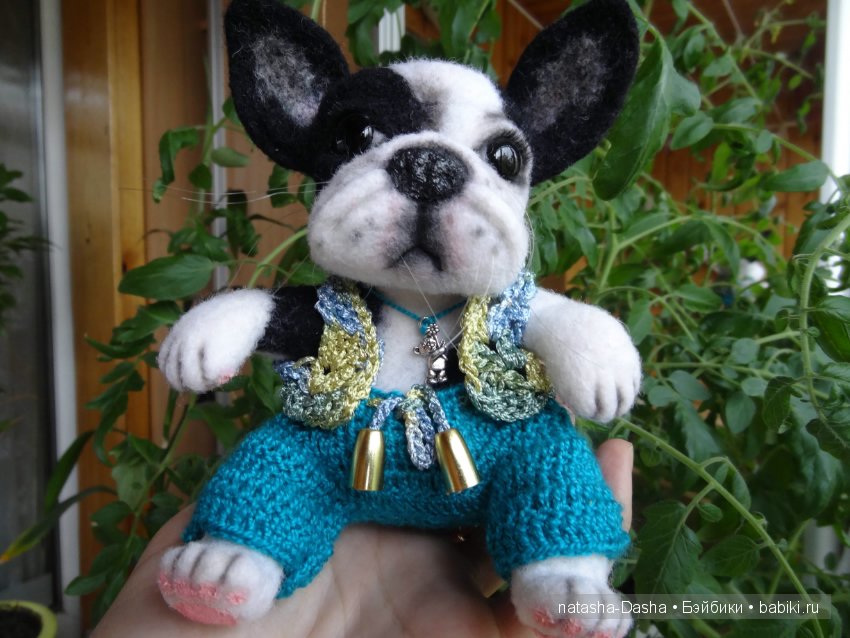 Оранжевое чудо. Игрушка валянием из шерсти (фото 7)