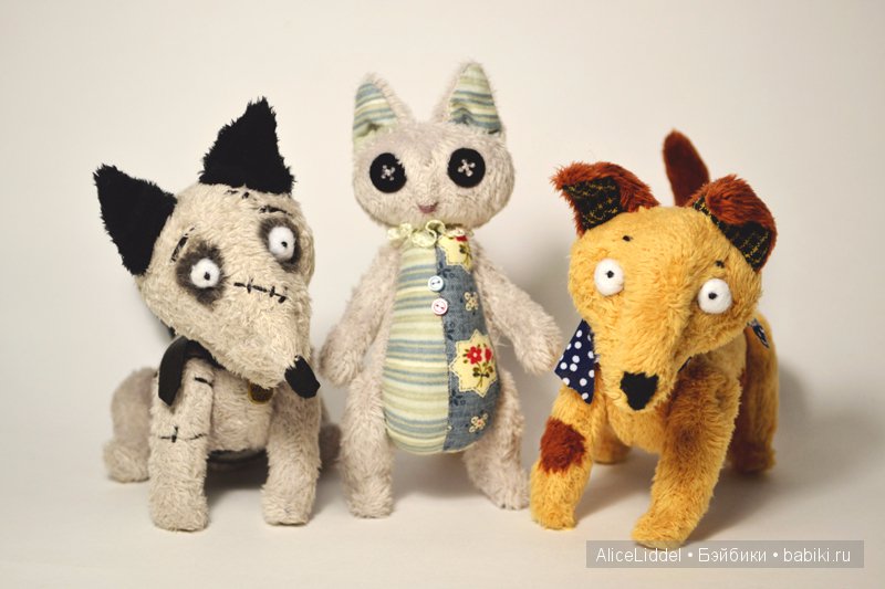 Игрушки ручной работы из немного странной сказки