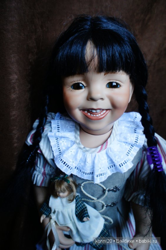 Фарфоровая кукла Миранда от автора Диана Эффнер или " Я улыбаюсь каждому на радость..." (фото 6)