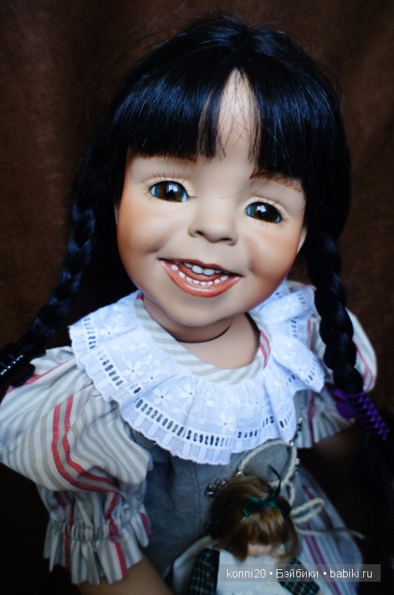 Фарфоровая кукла Миранда от автора Диана Эффнер или " Я улыбаюсь каждому на радость..."