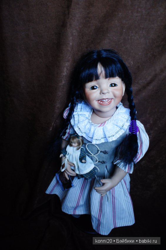Фарфоровая кукла Миранда от автора Диана Эффнер или " Я улыбаюсь каждому на радость..." (фото 3)