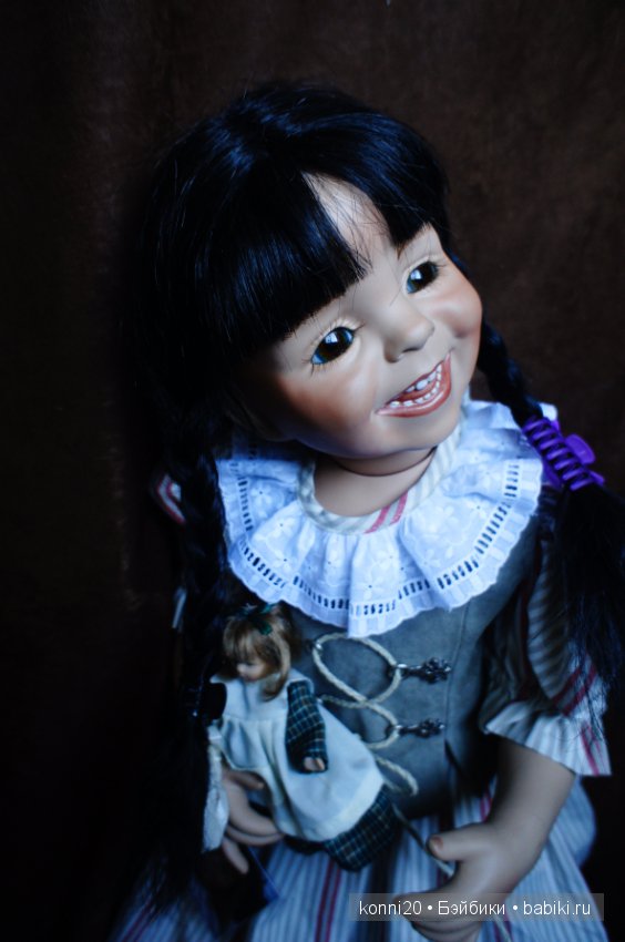Фарфоровая кукла Миранда от автора Диана Эффнер или " Я улыбаюсь каждому на радость..."