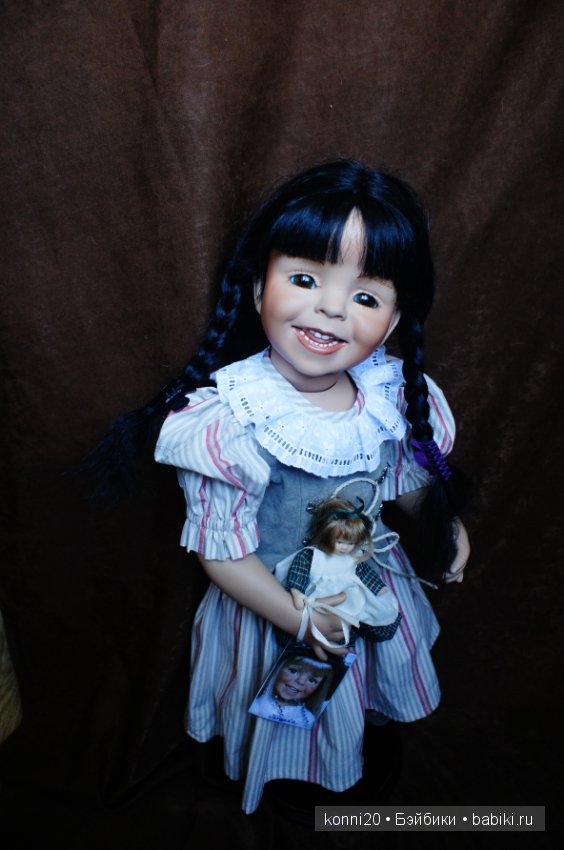 Фарфоровая кукла Миранда от автора Диана Эффнер или " Я улыбаюсь каждому на радость..."