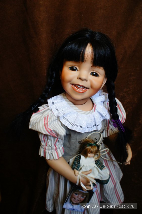 Фарфоровая кукла Миранда от автора Диана Эффнер или " Я улыбаюсь каждому на радость..."
