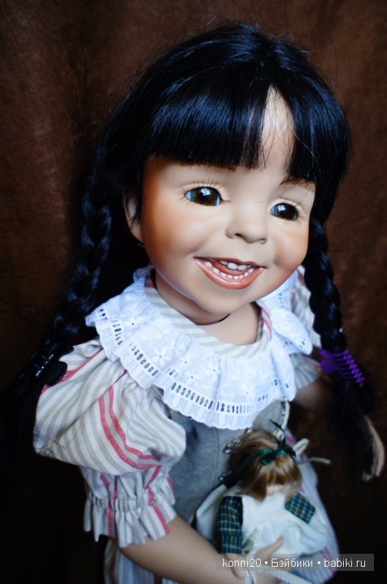Фарфоровая кукла Миранда от автора Диана Эффнер или " Я улыбаюсь каждому на радость..."