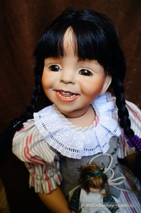 Фарфоровая кукла Миранда от автора Диана Эффнер или " Я улыбаюсь каждому на радость..."