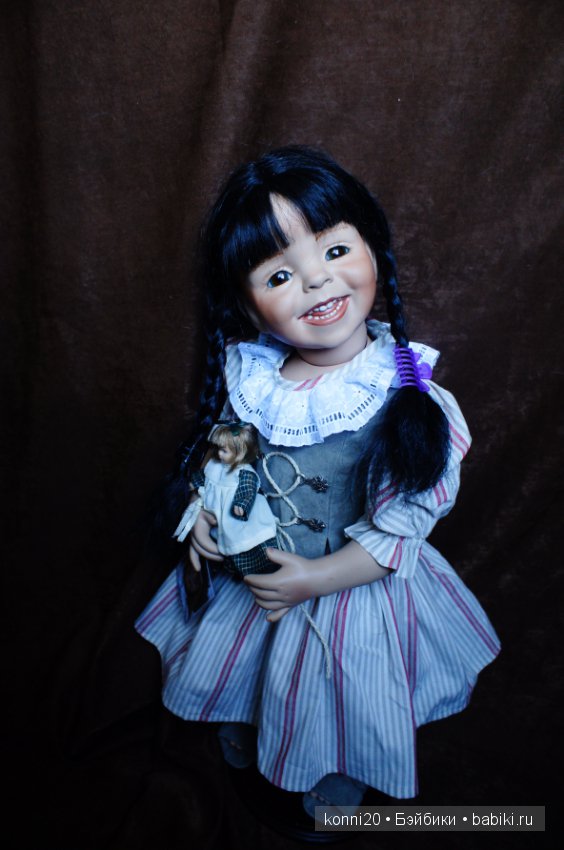 Фарфоровая кукла Миранда от автора Диана Эффнер или " Я улыбаюсь каждому на радость..."