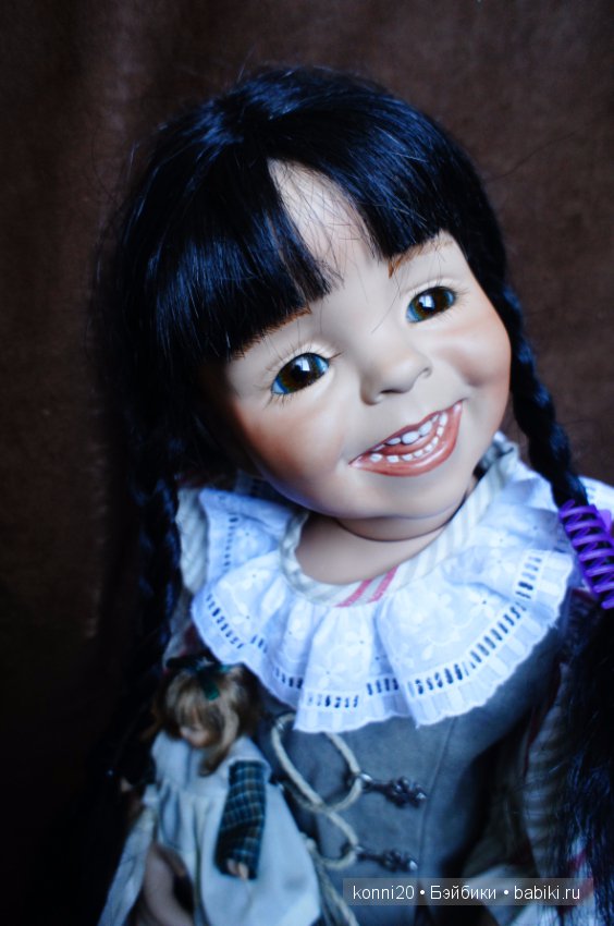 Фарфоровая кукла Миранда от автора Диана Эффнер или " Я улыбаюсь каждому на радость..." (фото 10)