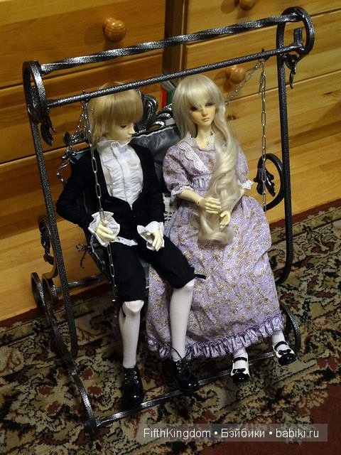 Качели — Аксессуары для кукол своими руками: идеи (фото 6)