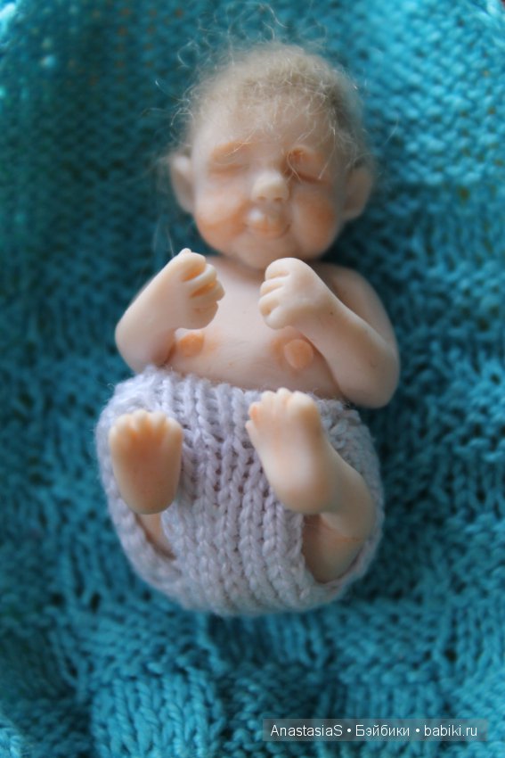 Мой летний цветочек. Мини кукла (фото 4)